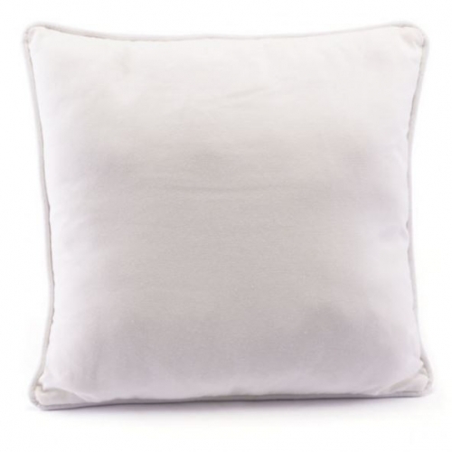 Velvet Pillow White