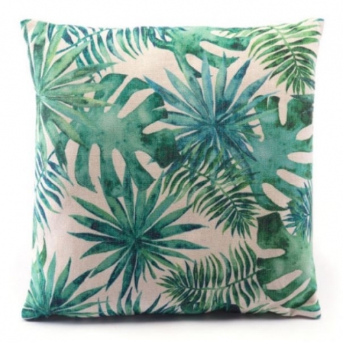 Tropical Pillow Green
