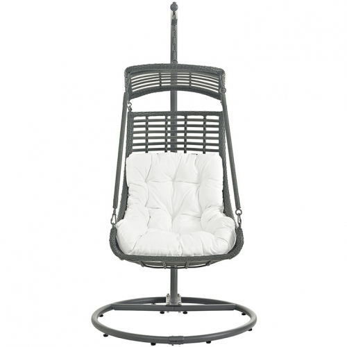 Swing Chair Gray & White